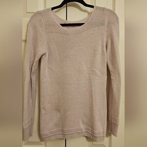 BENEDETTA B Women's Pink Merino Wool and Cashmere Sweater. Size Small.